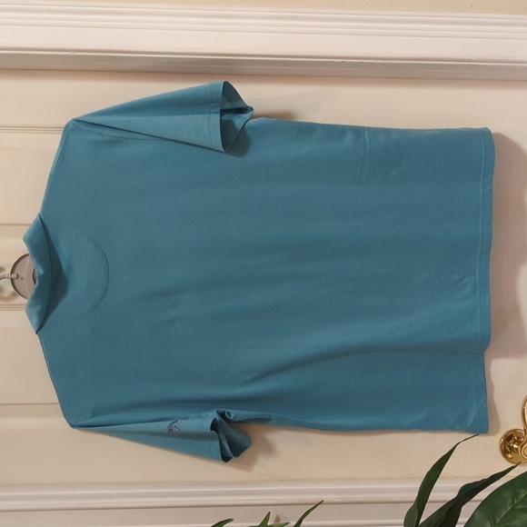 Calloway Men's Teal Short Sleeve Polo Performance Shirt Size XL - Picture 5 of 6